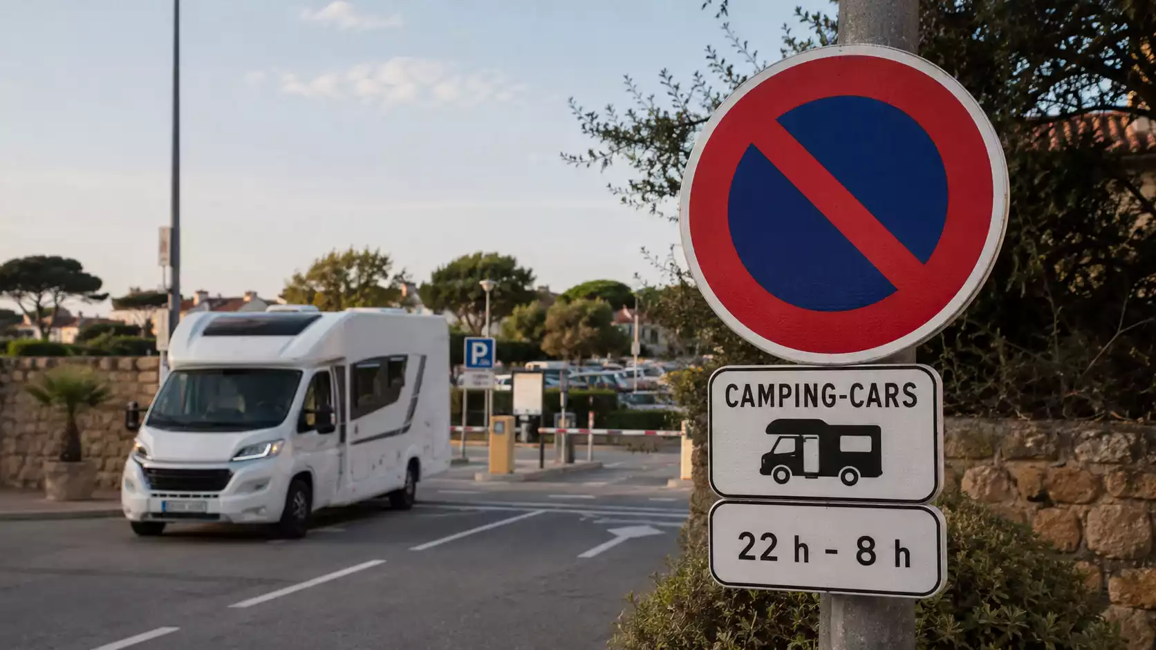 Interdiction de stationnement des camping-cars