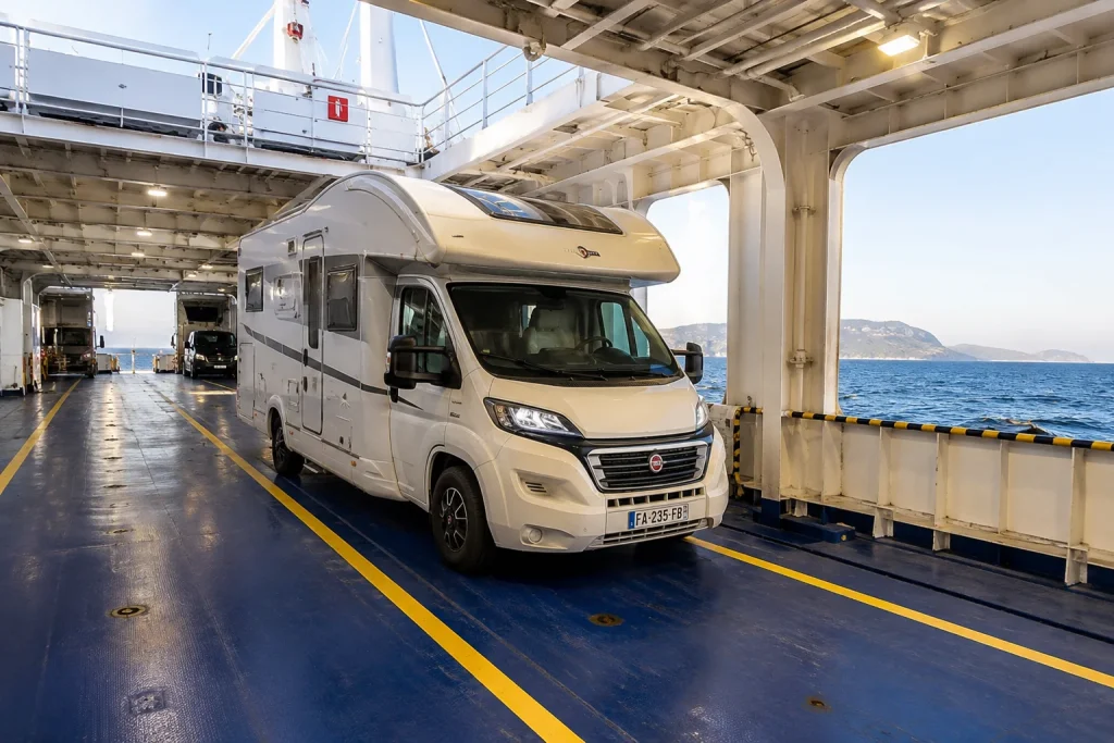 Que faut-il sortir du camping-car avant de le quitter ?