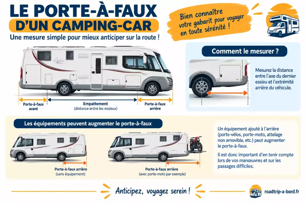 Comment mesurer le porte-à-faux arrière ?